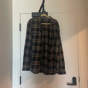 Vans oversized flannel